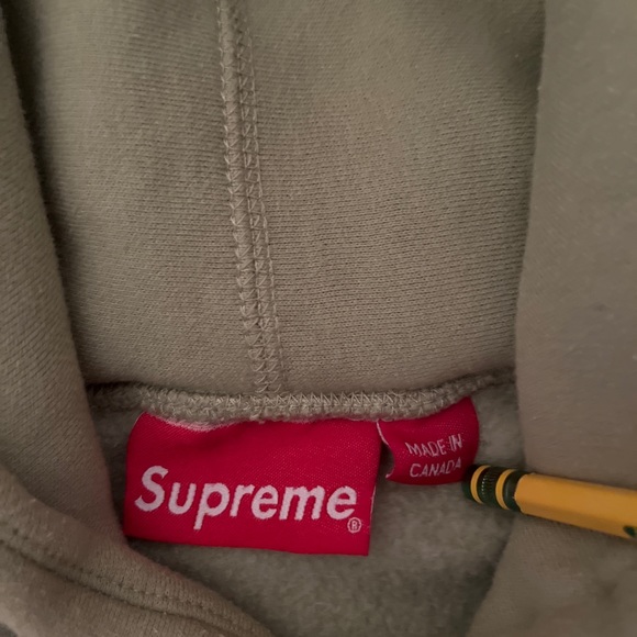 Supreme sage box logo hoodie. Gently used - Picture 6 of 6